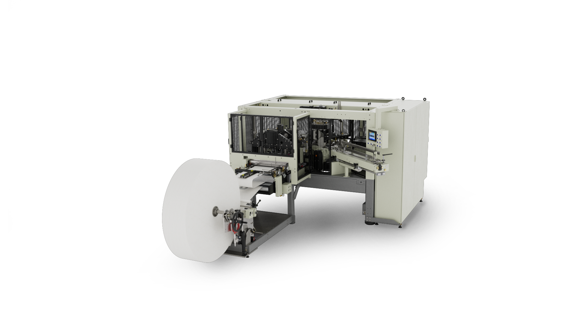 Image of the PL 300 Paperboard Lid Forming Machine